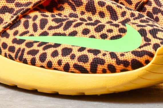 Orange Leopard Nike Roshe Run FB