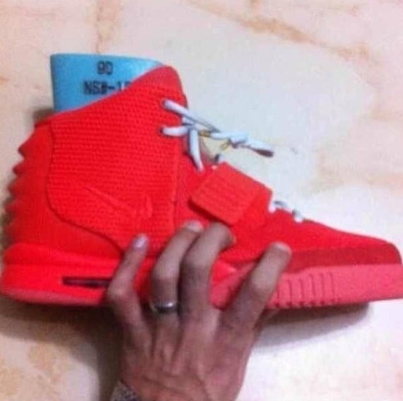 Nike Air Yeezy 2 Red 