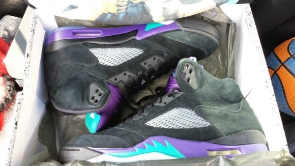 Release Update Air Jordan V Black Grape