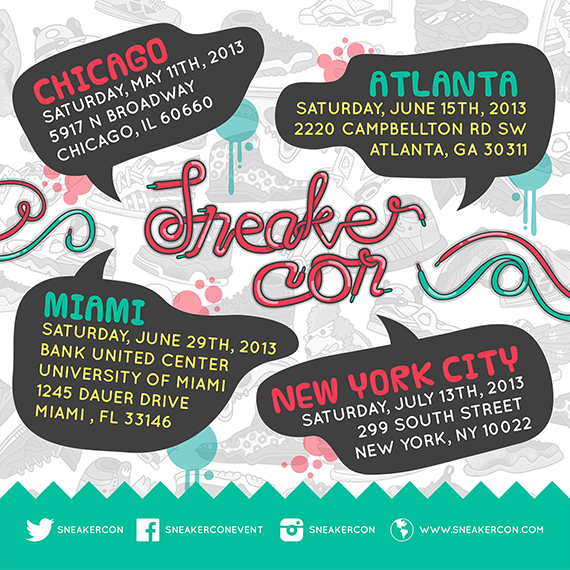 Sneaker Con Summer 2013 Tour Date