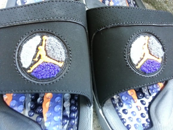 Suns Air Jordan 8 Hydro Slide Detailed Images