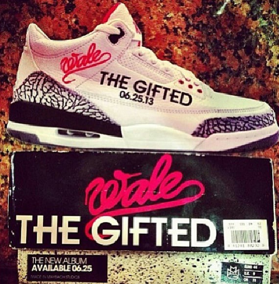Wale Uses Air Jordan III Flyers to Promote The Gifted Album 