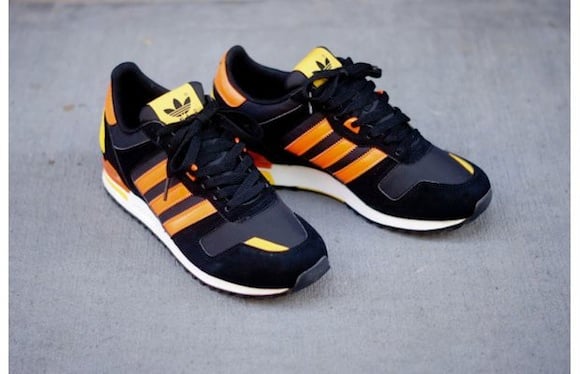 Adidas Originals ZX 700 Black Orange New Release