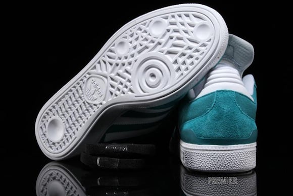 Adidas Skateboarding Busenitz Teal White New Release