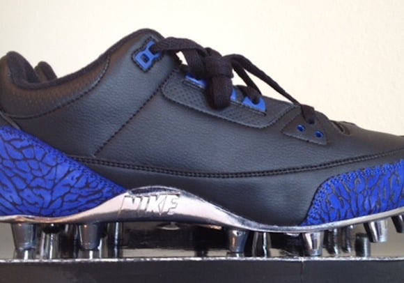 Air Jordan III 3 Marvin Harrison PE Cleat