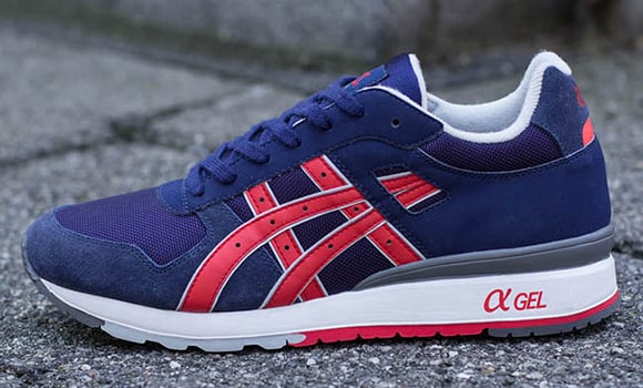 Asics GT II Navy and Fiery Red – Release Info