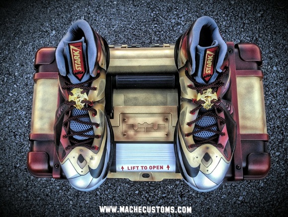 lebron james iron man shoes