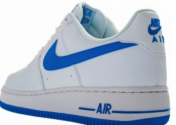 Nike Air Force 1 White Photo Blue New Release