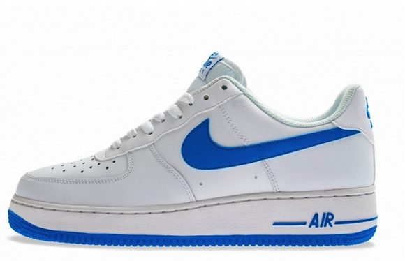 Nike Air Force 1 White Photo Blue New Release