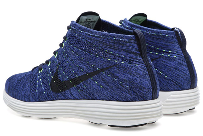 Nike FlyKnit Lunar Chukka Game Royal Volt