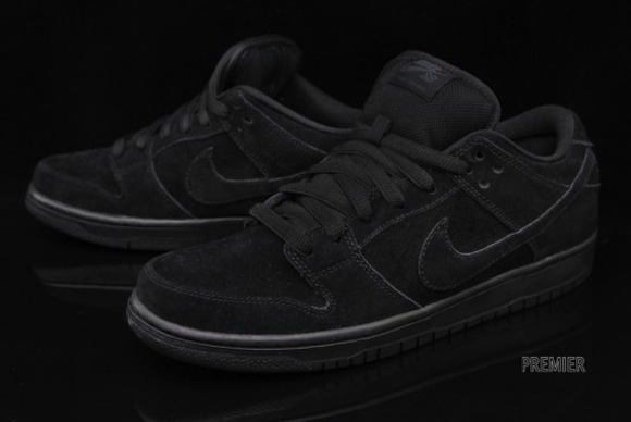 Nike SB Dunk Low Pro Blacked Out Available Now