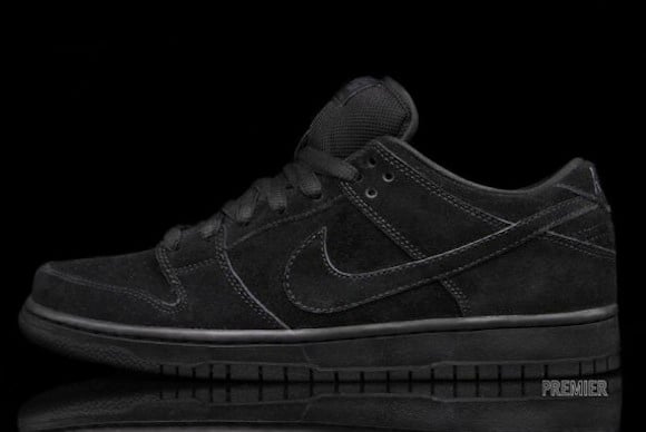 Nike SB Dunk Low Pro Blacked Out Available Now