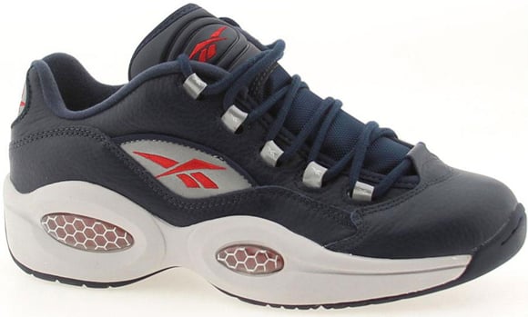 Reebok Question Low Navy Steel Red Silver 02