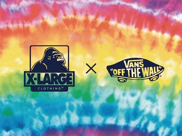 Vans x XLARGE Tie Dye Checkered