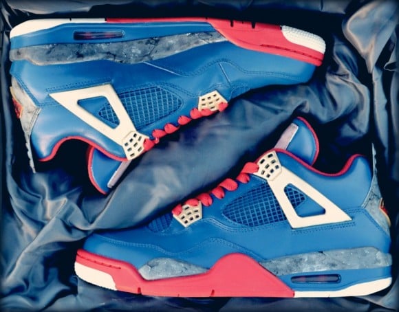 Air Jordan IV Jumpman of Steel Customs by Freaker Sneaks