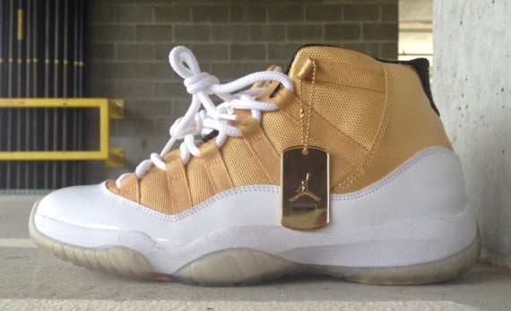 Air Jordan XI Reverse DMP Customs by Mache