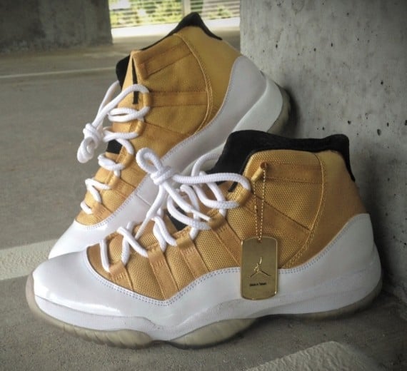 Air Jordan XI Reverse DMP Customs by Mache