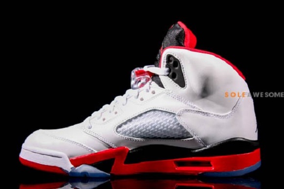 Another Look Air Jordan V 5 Fire Red