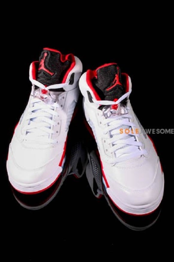 Another Look Air Jordan V 5 Fire Red