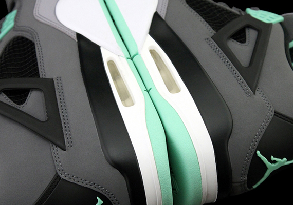 Another Look Green Glow Air Jordan IV