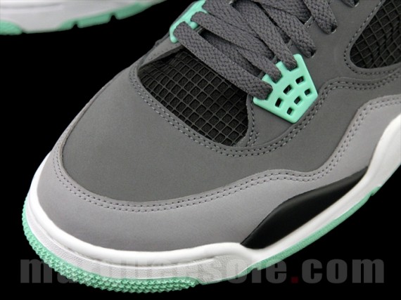 Another Look Green Glow Air Jordan IV