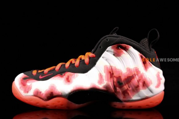 Another Look Thermal Map Nike Foamposite One