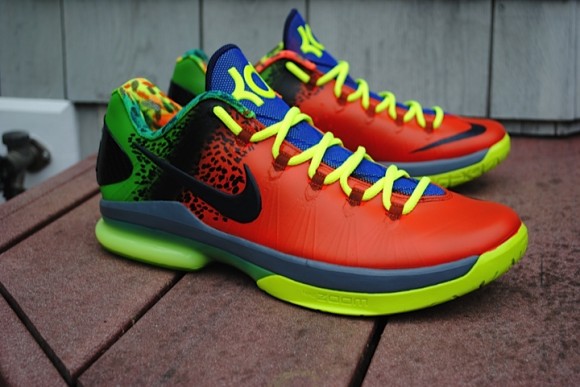 Anti Nerf Nike KD V Elite Customs by Rise Above Customs