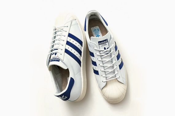 adidas superstar 80s navy