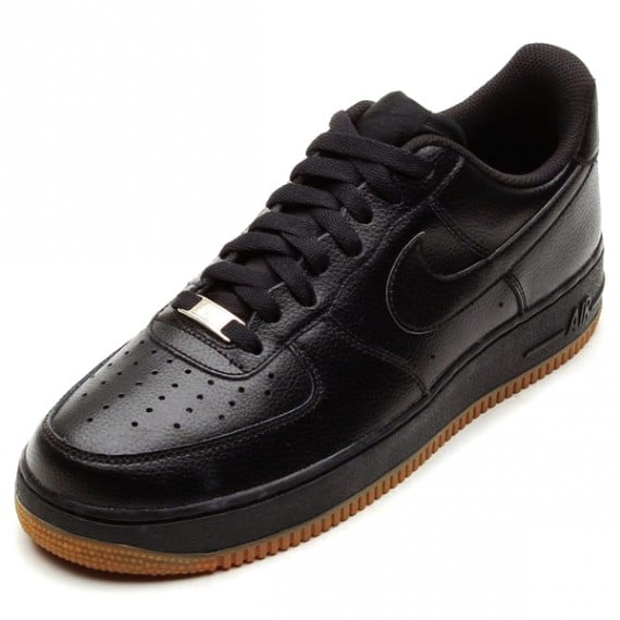 black air force 1 rubber sole