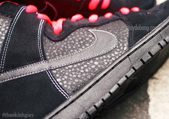Detailed Look Nike SB Dunk High Black Safari