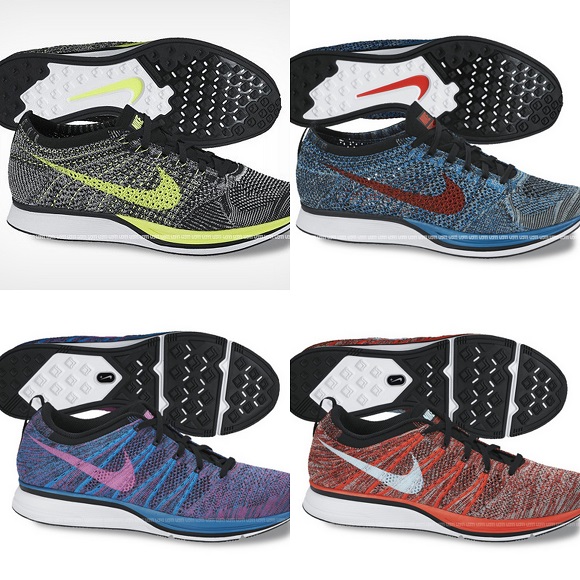 First Look Nike Flyknit Racer And Trainer 2014 Colorways