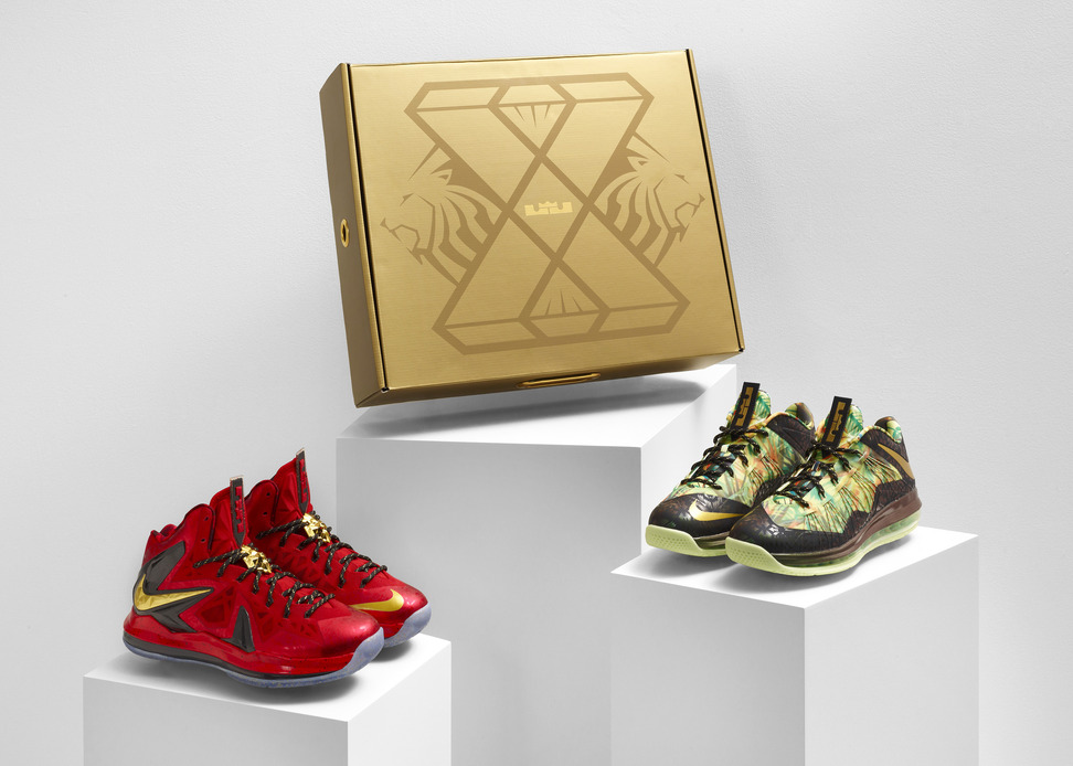 First Look: Nike LeBron X Championship Pack