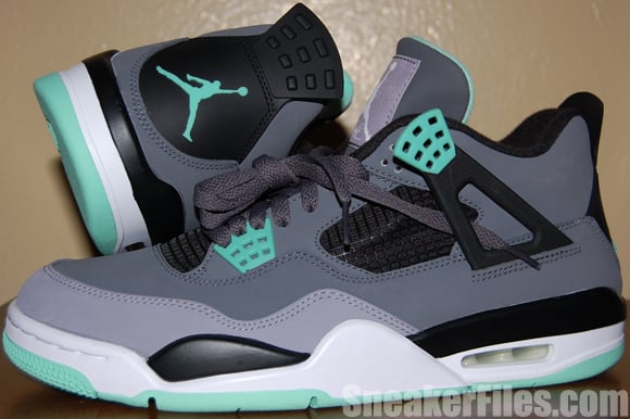 Green Glow Air Jordan 4 2013 Retro Video Review