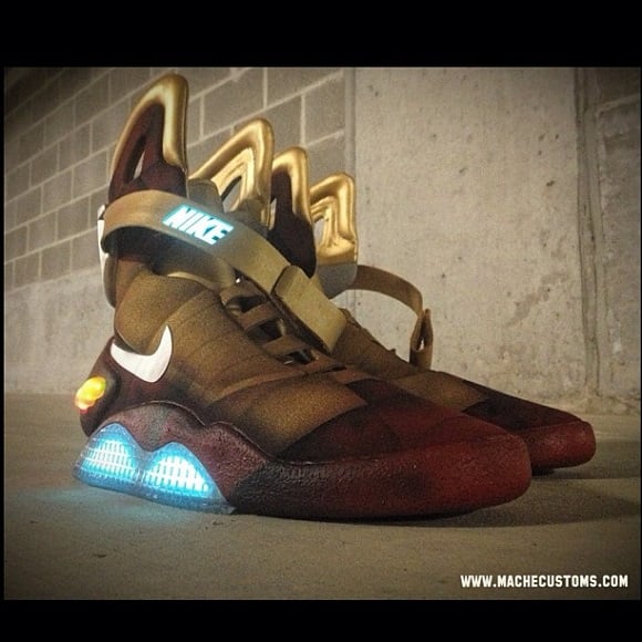 Holy Starks!: Nike Air "Iron Mag" Custom by Mache | IetpShops | nike hypervenom and yellow color