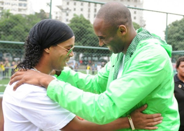 Kobe Bryant Kicks Off ‘Black Mamba Tour’ in Brazil