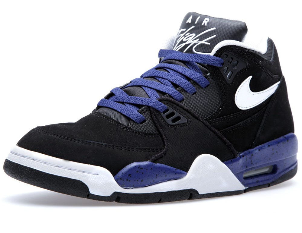 nike air flight blue and white