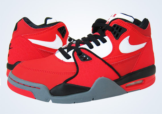 nike air flight 89 red suede