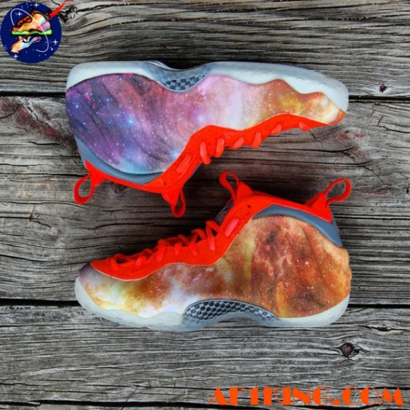 Nike Air Foamposite One Big Bang Alike Custom by Chef of GourmetKickz