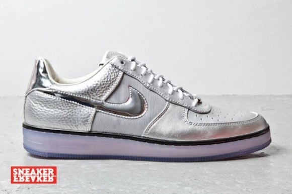 nike air force 1 downtown silver4