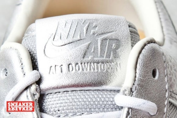 nike airforce1 downtown silver7