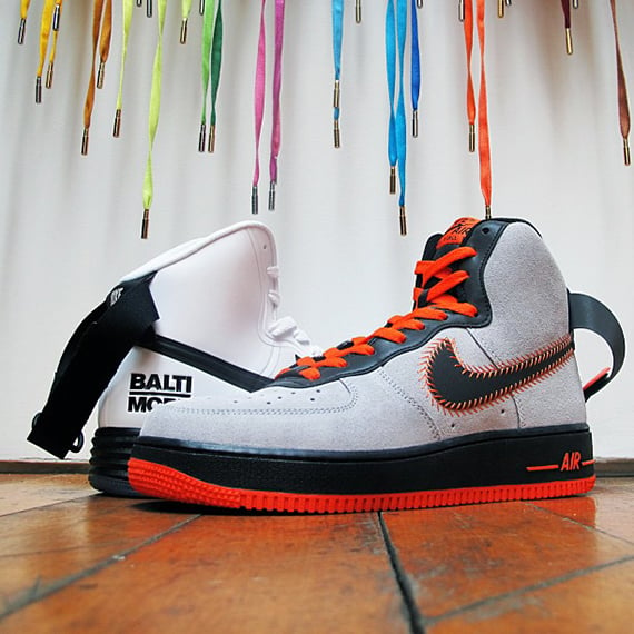Nike Air Force 1 High Baltimore Pack Release Date 
