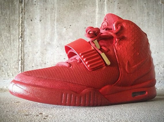 Nike Air Yeezy 2 Red October Customs by Mache