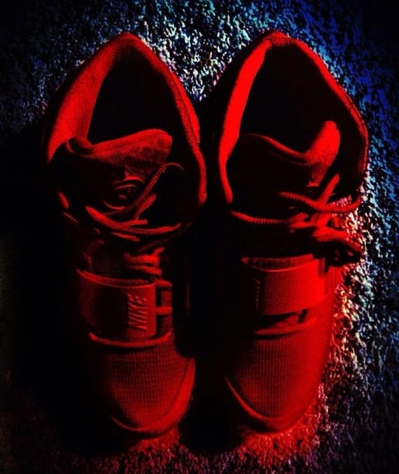 Nike Air Yeezy 2 Red October Customs by Mache