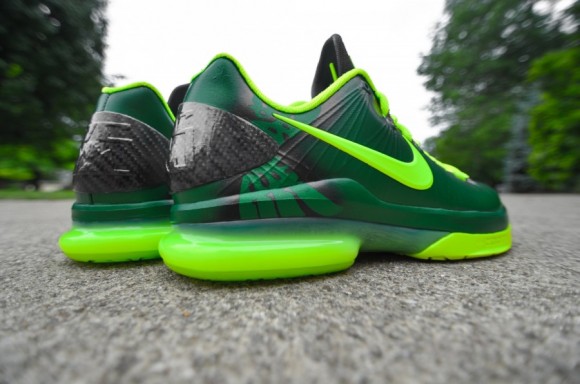 Nike KD V Elite Oregon Ducks Customs by DMC Kicks