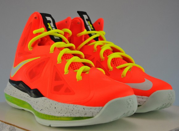 Nike LeBron X GS Total Crimson