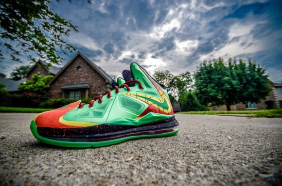 Nike LeBron X Weatherman Customs by DMC Kicks