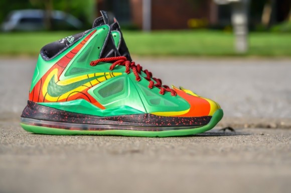 Nike LeBron X Weatherman Customs by DMC Kicks