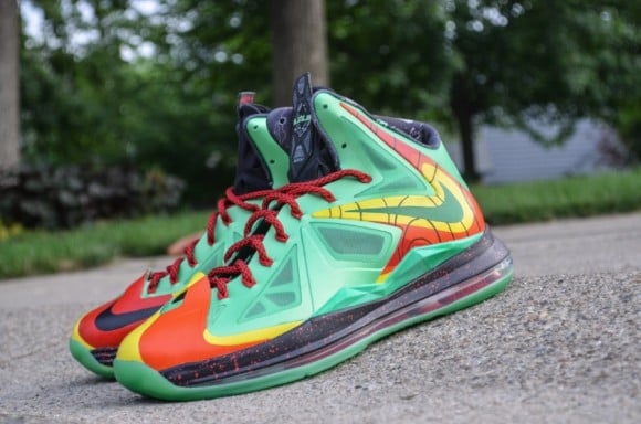 Nike LeBron X Weatherman Customs by DMC Kicks