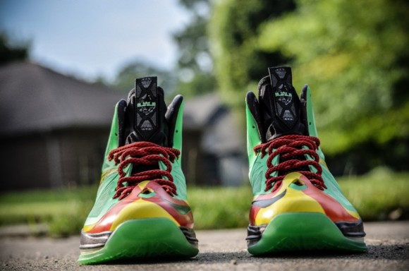 Nike LeBron X Weatherman Customs by DMC Kicks
