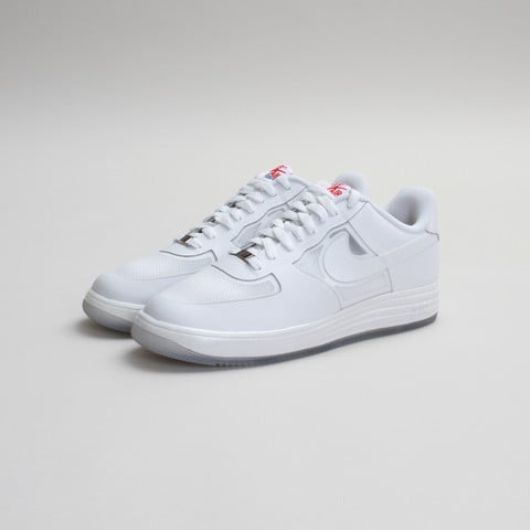 Nike Lunar Force 1 Fuse LTHR White White Available Now